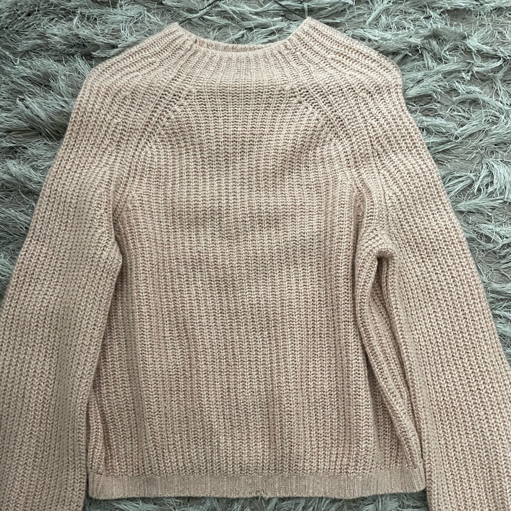 Pink long sleeve sweater